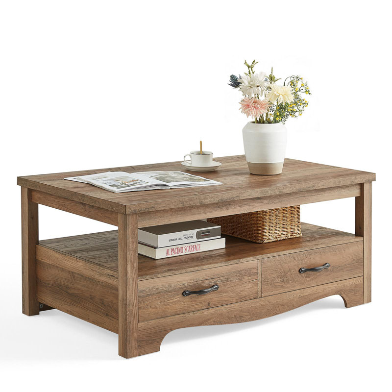 The Twillery Co. Hulett Coffee Table with Storage & Reviews - Wayfair Canada